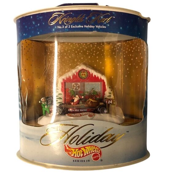 Hot Wheels 1998 Holiday Series IV Kringle's Kart Limited Edition - Picture 1 of 2